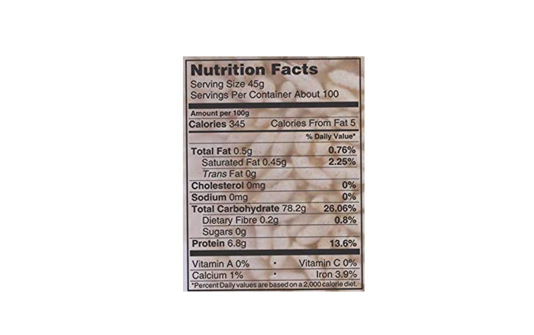 Bytewise Organic Puffed Rice    Pack  1 kilogram